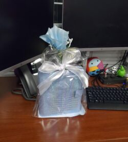 Blue A5 binder