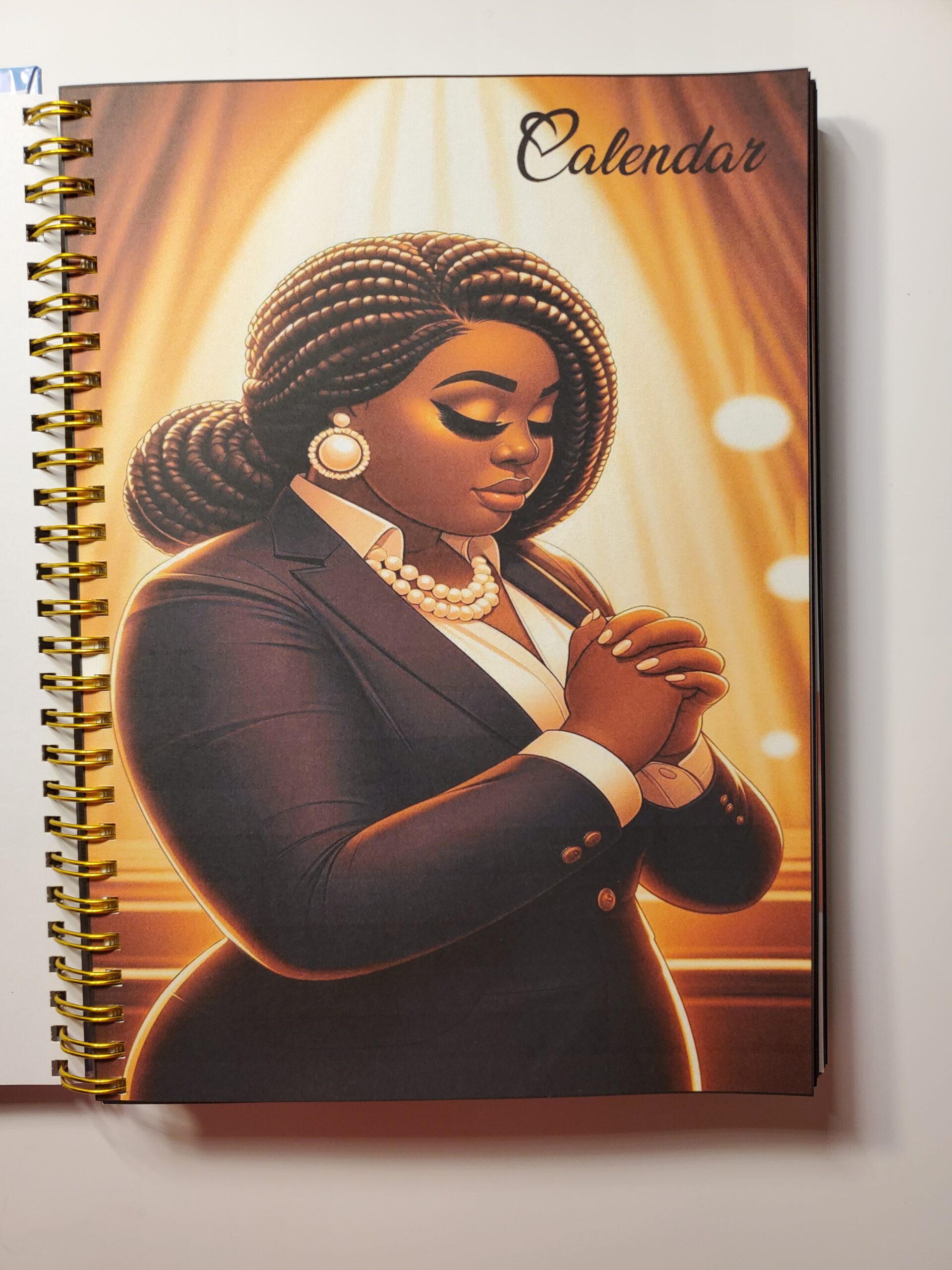 Small Double Wired Planner - Customized