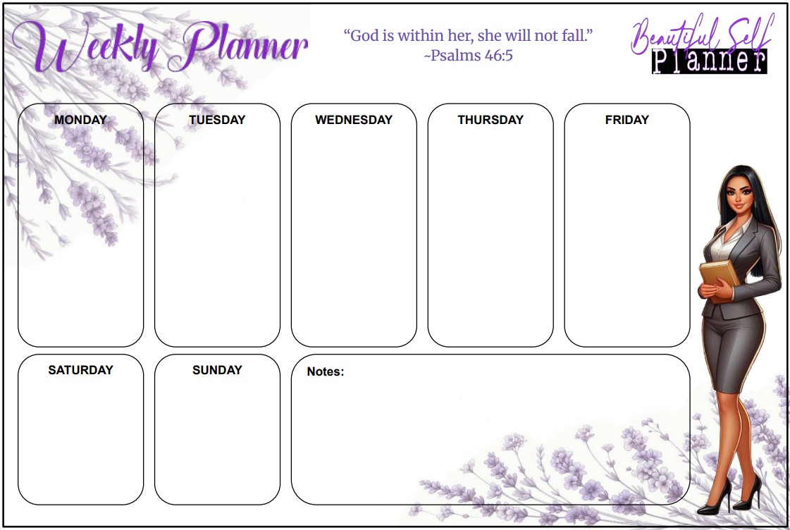 AT-A-Glance Weekly Calendar 301